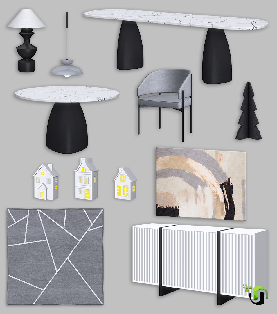 Галерея мода Набор для столовой Wind Dining Room #3